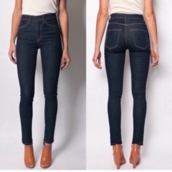 IMOGENE + WILLIE Imogene Slim Dark Wash Jeans Size 27 - Picture 1 of 10